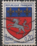 Sellos de Europa - Francia -  Escudos, Saint-Lo