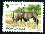 Sellos de Europa - Hungr�a -  serie- Fauna africana