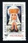 Stamps Hungary -  Canonización Sta. Hedvig