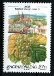 Stamps Hungary -  serie- Regiones vinícolas y viñedos