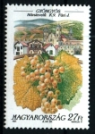 Sellos de Europa - Hungr�a -  serie- Regiones vinícolas y viñedos