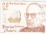 Stamps : Europe : Andorra :  Bisbe Ramón Iglesias