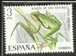 Stamps Spain -  Rana de san antonio