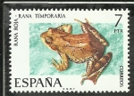 Stamps Spain -  Rana Roja