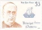 Stamps Andorra -  Bisbe Justí Guitart