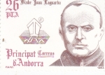 Stamps : Europe : Andorra :  Bisbe Joan Laguarda