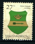 Sellos de Europa - Hungr�a -  serie- Escudos condados de Hungría