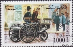 Stamps Asia - Afghanistan -  Coches antiguos (1998), Léon Serpollet (1887)