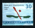 Stamps Hungary -  Szeged'98- Kayak