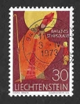 Stamps : Europe : Liechtenstein :  433 - San Nicolás en Balzers