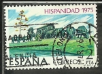 Stamps Europe - Spain -  La carreta - Montevideo