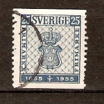 Stamps Sweden -  ESCUDO  DE  ARMAS