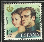 Stamps Spain -  Juan Carlos I y Sofia