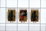 Stamps Suriname -  Protección de la Infancia