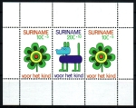 Stamps Suriname -  Protección de la Infancia