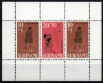 Stamps Suriname -  Protección de la Infancia