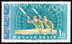 Stamps Hungary -  Juegos Olímpicos de Verano 1968 - Ciudad de México (I)