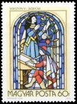 Stamps Hungary -  Vidrieras, 