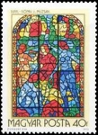 Stamps Hungary -  Vitrales, 