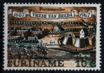 Stamps Suriname -  serie- Tricentenario tratado de Breda