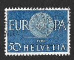 Sellos de Europa - Suiza -  401 - Europa