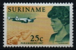 Stamps : America : Suriname :  XXX aniv. visita de Amelia Earhart