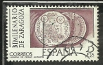 Sellos de Europa - España -  Maneda de Cesar Augusta
