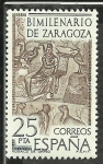 Stamps Spain -  Mosaico de Orfeo