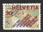 Stamps Switzerland -  493 - XXV Aniversario de la Sociedad Suiza de Planificación Territorial