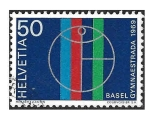 Stamps Switzerland -  498 - V Reunión de Gimnasia (Gymnaestrada)