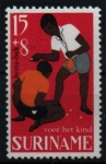 Stamps Suriname -  serie- Protección de la Infancia