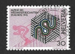 Stamps Switzerland -  583 - Campeonato Internacional de Esquí Alpino