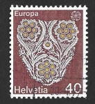 Sellos de Europa - Suiza -  614 - Puntilla de Bolillo (EUROPA CEPT)