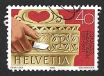Stamps Switzerland -  682 - L Aniversario de los Centros de Artesanía Suizos