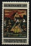Stamps Suriname -  serie- Restauración sinagoga Joden Savanne
