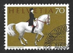 Stamps Switzerland -  731 - Campeonato del Mundo de Doma