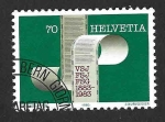 Stamps Switzerland -  735 - Centenario de la Asociación Suiza de Periodistas