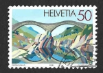 Stamps Switzerland -  893 - Ponte dei Salti