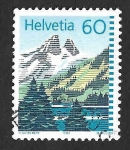 Stamps Switzerland -  905 - Lagos de Montaña