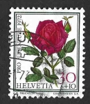 Stamps Switzerland -  B412 - Rosa
