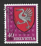 Stamps Switzerland -  B460 - Escudos Comunales