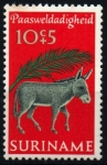 Sellos de America - Surinam -  serie- Pascua