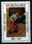Stamps : America : Suriname :  serie- Protección de la Infancia