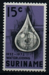 Stamps Suriname -  40 aniv. abastecimiento de agua