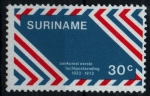 Sellos de America - Surinam -  50 aniv. correo aéreo