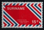 Sellos de America - Surinam -  50 aniv. correo aéreo