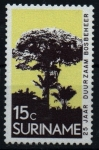 Sellos de America - Surinam -  serie- 25 aniv. comisión forestal nacional