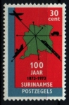 Sellos de America - Surinam -  serie- Centenario sello en Surinam