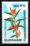 Stamps Suriname -  serie- Flores de Pascua