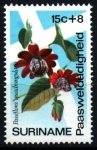 Sellos del Mundo : America : Surinam : serie- Flores de Pascua